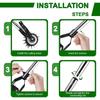 Adjustable Handle Garden Edging Tool Fast Lawn Edger Manual Lawn Trimmer  Precision Edging