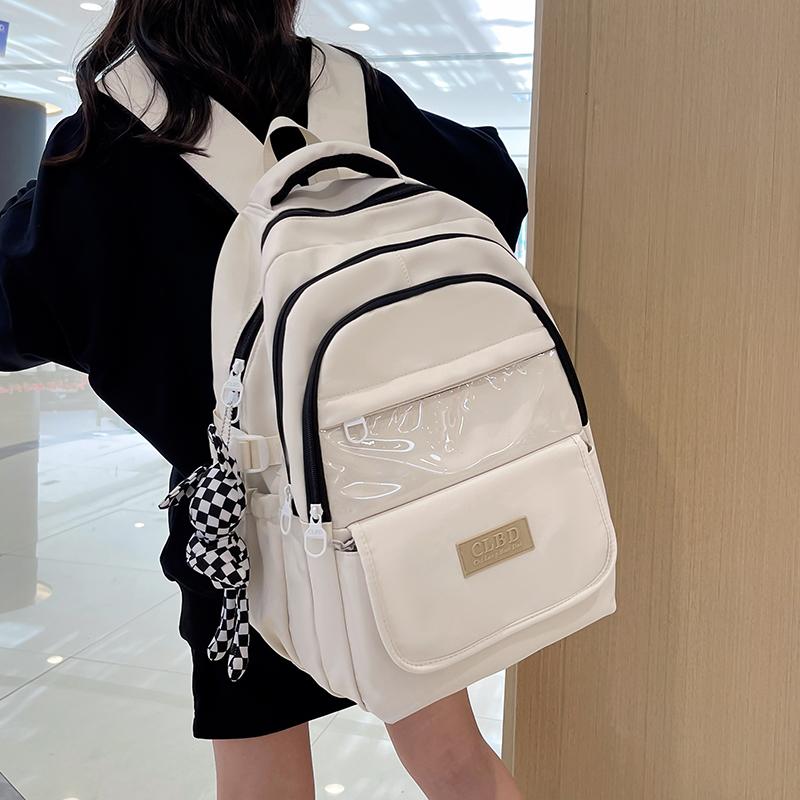 Студенческий рюкзак для младших и старших классов, школьная сумка большой емкости, рюкзак для компьютера для пары