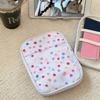 Polka Dot Print Pencil Pouch Multi-compartment Pen Bag Durable Stationery Organizer  Back To School
