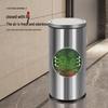Stainless Steel Flip-Lid Trash Can