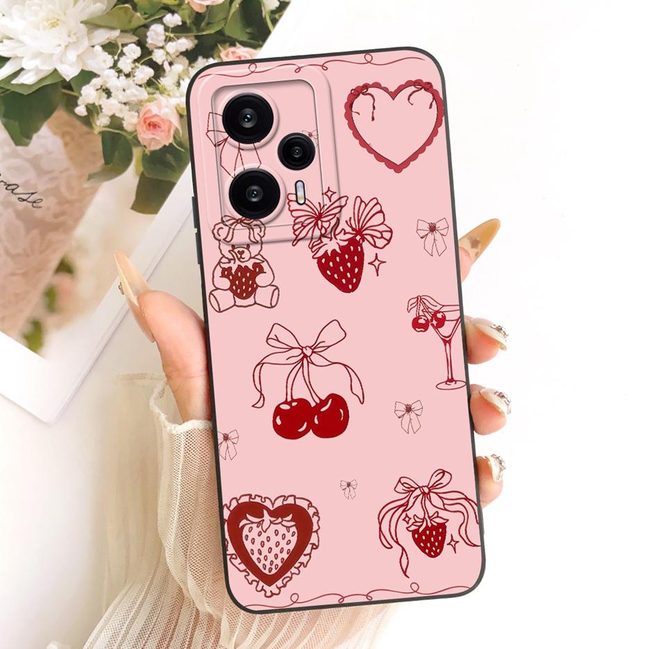 For Xiaomi Poco F5 Case Redmi Note 12 Turbo Cool Owl Dragon Painted Cover Soft TPU Phone Case For Xiaomi Poco F5 Pro PocoF5 Bags