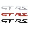 3D Metal GT RS Sport Logo Car Rear Trunk Emblem Badge Sticker for Logan Clio Megane Kangoo 1 2 3 4 Captur Espace Twingo