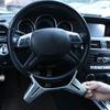 Автомобильные аксессуары, накладка на раму рулевого колеса, декоративная крышка для Mercedes Benz C Class W204 W212 W463 W166 X166 2011-2017
