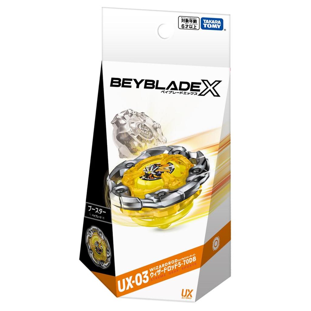 BEYBLADE X Beyblade X Booster Wizard Rod UX-03 5-70DB