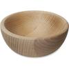 Bol En Bois Naturel - Creative Home - Rond - 12x11.6x4.2 Cm - Parfait Pour Servir Fruits, Riz, Soupes, Desserts