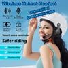 V5.3 Мотоциклетная Bluetooth-гарнитура Беспроводные стереонаушники для мотошлема Музыкальный плеер Наушники Handsfree с держателем-клипсой