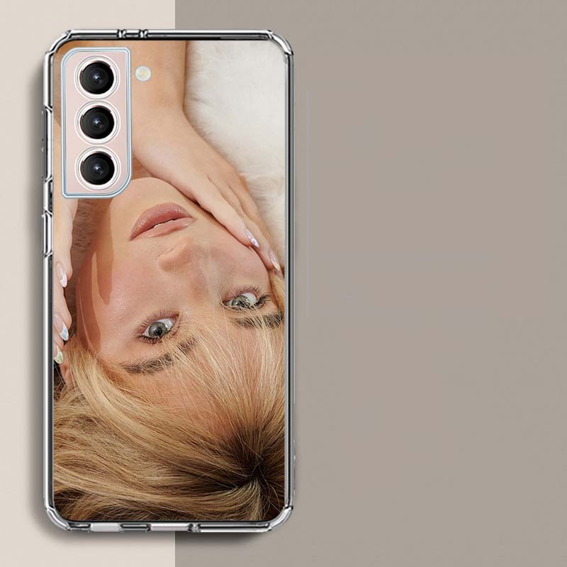 Чехол для телефона Singer S-Sabrina Carpenter для Samsung Galaxy S25 Edge S24 S23 FE S21 S20 S10 Plus S22 S26 Ultra Чехол Прозрачные Чехлы TP