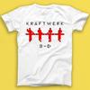 Kraftwerk 3-D The Catalogue Электронный Синт-поп Музыка Подарок Футболка Футболка T1939