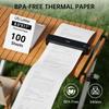 MT610 M08F Thermal Paper 8.5 x 11 for M08F-Letter, M832, M834, A285M, A80, A81, PR20, A40 & Most Letter Thermal Portable Printers, HPRT iDPRT PRT