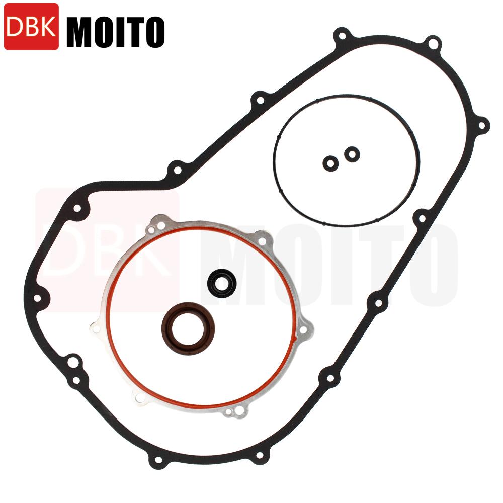 Clutch Primary Cover Gasket Kit for Harley Touring FLH/T Ultra Limited Street Glide Road King Glide Electra Glide 2007-2016
