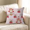 SStrawberry Vintage SShortcake Office Cushion Pillowcase Car Cushion Cover45X45CM Lumbar Pillowcase Sofa Pillowcover