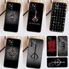 Чехол-обложка Bloodborne Runes для Samsung Galaxy A54 A34 A24 A14 A53 A52 A13 A23 A33 A12 A22 A32 A42 A71 A51