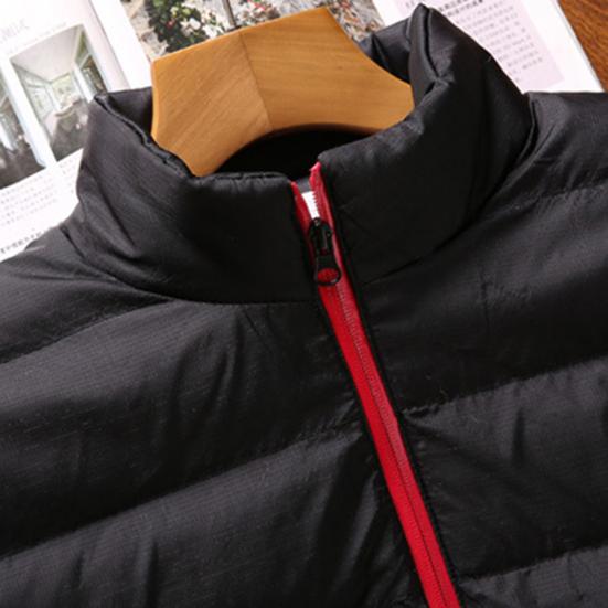Мужская бейсбольная куртка с воротником-стойкой, длинным рукавом, застежкой-молнией, однотонная зимняя куртка с карманами, однотонное спортивное пальто для активного отдыха