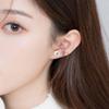 Solid Color Party Simple Women Jewelry Korean  Earrings Fashion Design Pearl Stud Earrings