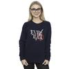 Netflix Womens/Ladies The Witcher Evil Is Evil Sweatshirt