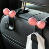 2 шт. Автомобильный крючок Легкий крючок для багажника/сиденья Крючок с отверстием Без сверления Крючок для хранения в салоне Многофункциональный держатель для стакана с водой
