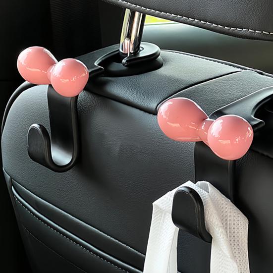 2 шт. Автомобильный крючок Легкий крючок для багажника/сиденья Крючок с отверстием Без сверления Крючок для хранения в салоне Многофункциональный держатель для стакана с водой
