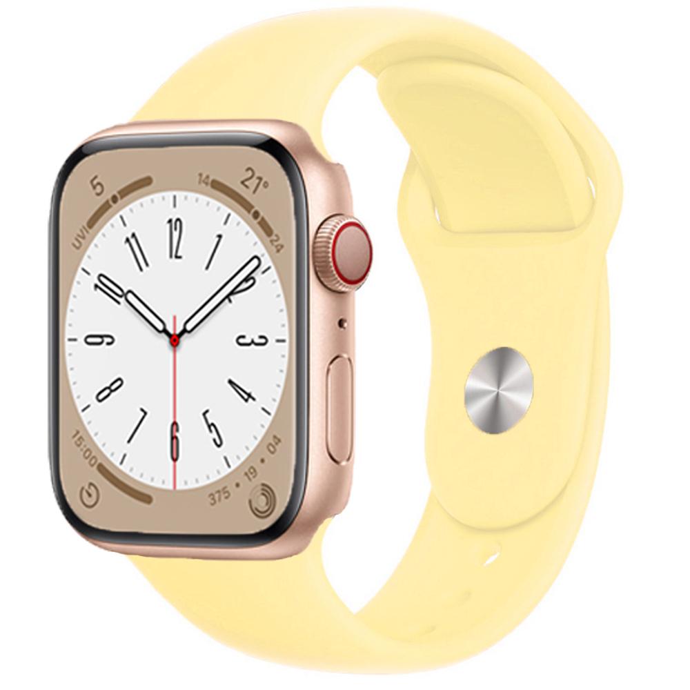 Силиконовый ремешок для Apple Watch Band 49 мм, 45 мм, 44 мм, 42 мм, 41 мм, 40 мм, 38 мм, ремешок для часов, браслет, ремешок iWatch Series 8, 7, 6, 5, 4, 3 SE, ремешок