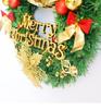 Рождественский венок кольцо из ротанга: 50/60/80СМ Подвеска на дверь и 2,7М Ротанговая гирлянда для украшения дерева/окна