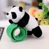 Super Soft Panda Wristband Wrist Decoration Clap Circle Toy Children Plush Hand Ring  Kids Toys