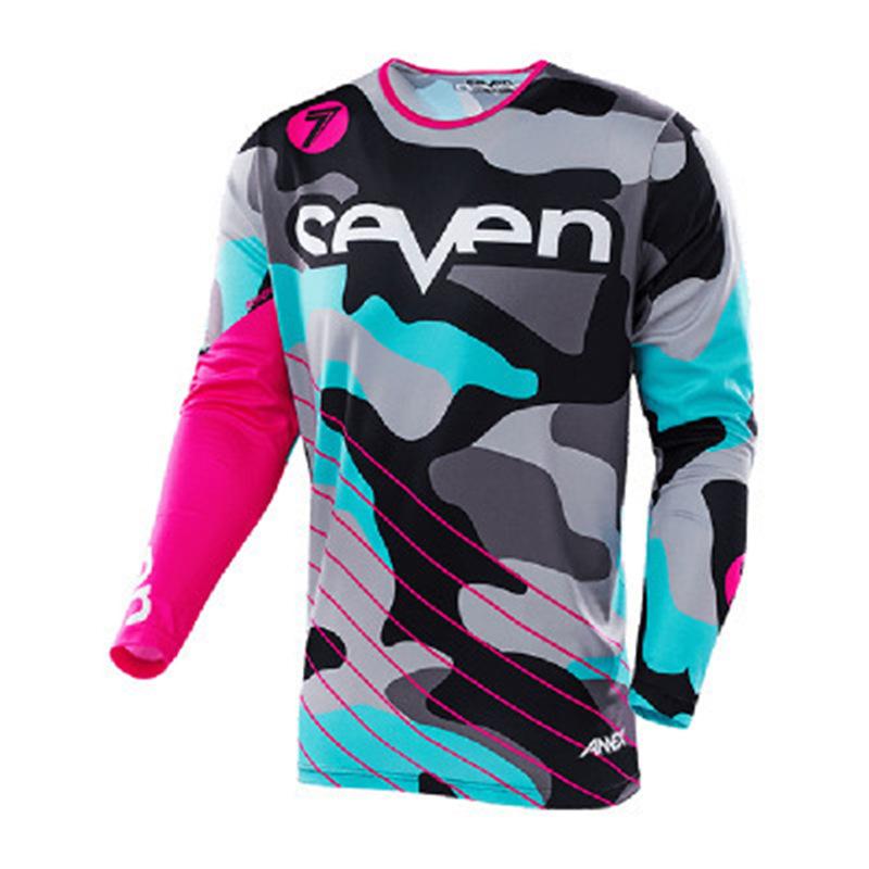TLD downhill suit Seven off-road motorcycle racing suit Quick-drying top Cycling suit Long T-shirt