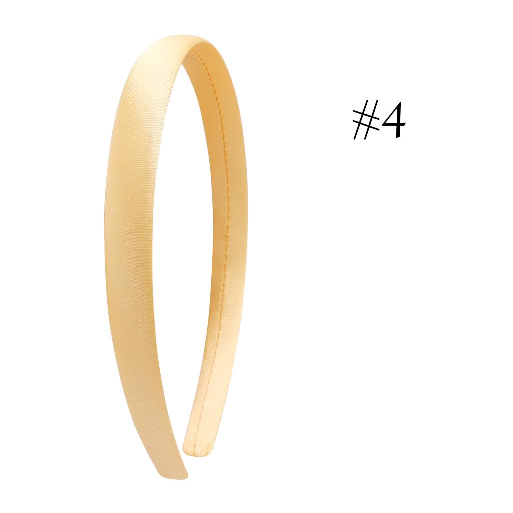 1,5 см Однотонные повязки на голову Сатиновая повязка для рукоделия Сделай сам Повязка для волос Красочные сатиновые повязки на голову для девочек и женщин