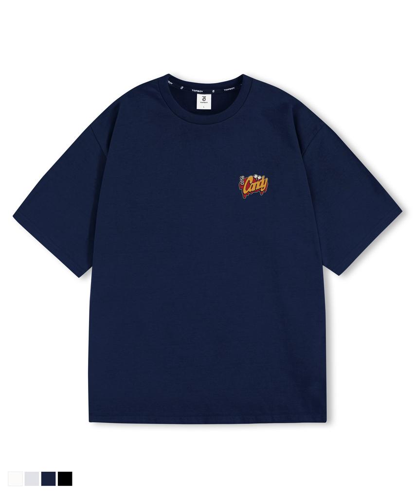 TOPBOY Melt Pop Oversized Short Sleeve T-Shirt (Type A)