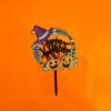 Halloween Castle Bat Acrylic Cake Topper Colorful Party Decoration