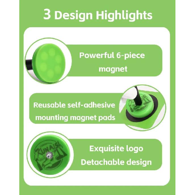 ALIWRAP 4PCS Vinyl Car Wrap Fixer Magnet Holder Carbon Film Wrapping Window Film Tinting Strong Gripper Fixing Tool Auto Styling