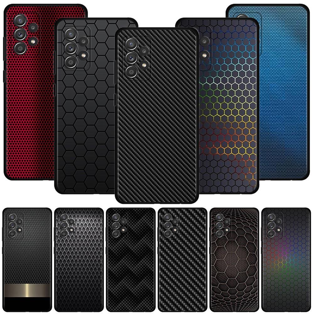 Чехол из углеродного волокна для Samsung Galaxy A72 A71 A52 A51 A42 A41 A32 A31 A22 A21s A12 A11 A02 A02s A01, чехол Fundas