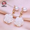Long Earrings For Women Fashion Flower Earrings Jewerly For Wedding Party Gifts Earrings