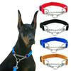 Welded Link Chain Pet Nylon Slip Pinch Collar Dog Training Accessories Adjustable Collar