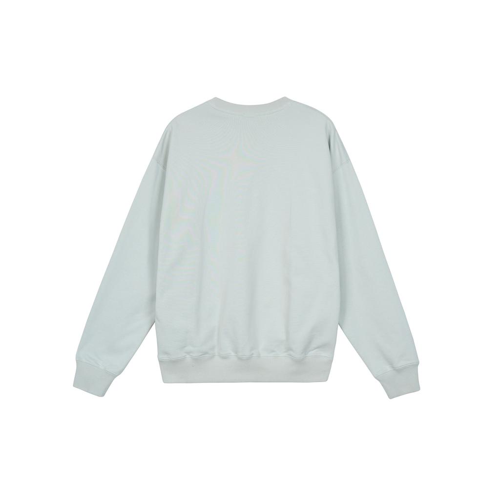 Nike Solo Swoosh Plain Logo Свободный крой свитшот с круглым вырезом Мужской свитшот Серый DX0812-034