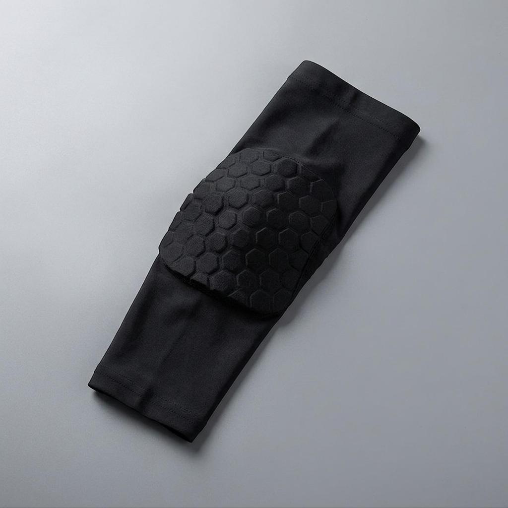 Compression Arm Sleeve with Elbow Pad Safeguarding Sleeves Lightweight