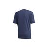 Adidas T Shirts Men's Blue Crew Neck Moderate Straight Fit FM5395