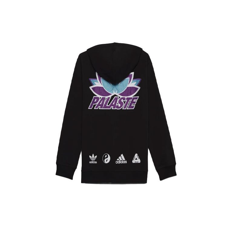 Palace X Adidas Palaste Graphic Hoodie Black Men Tops H61816