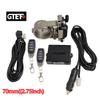 GTEFO Universal  Car Exhaust Pipe Electric Valve Kit Electric Remote Control System Kit Multi-angle Mode 51/60/63/70/76MM