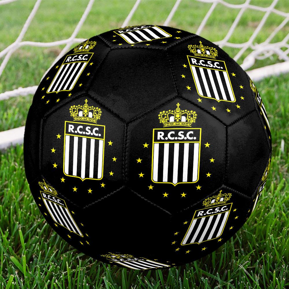1pc R. Charleroi S.C Soccer Ball Size 5 Indoor Soccer Ball Fashion Colorful Backyard Game - Great For Sports Fans Gift HE45