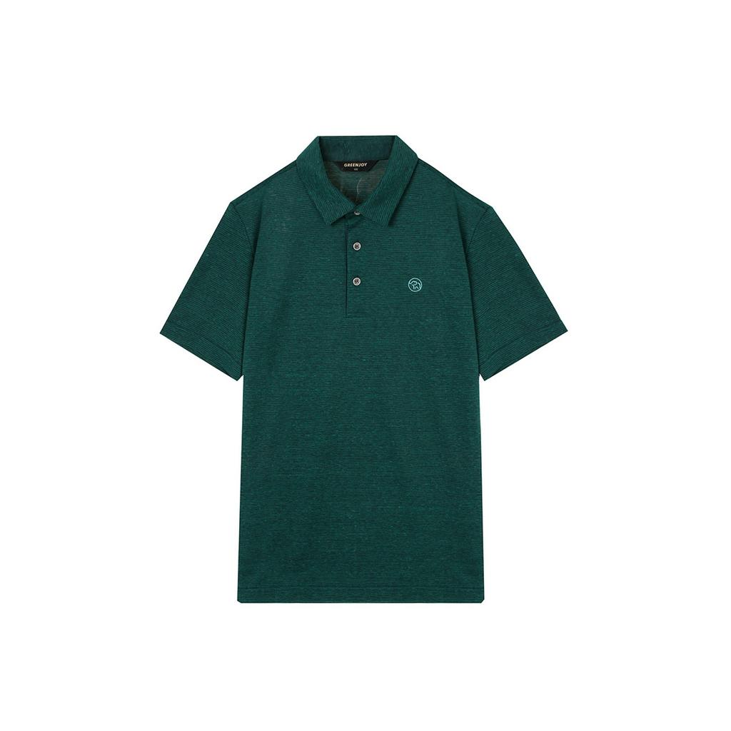 GREENJOY Men'S Linen Blend Solid T-Shirt