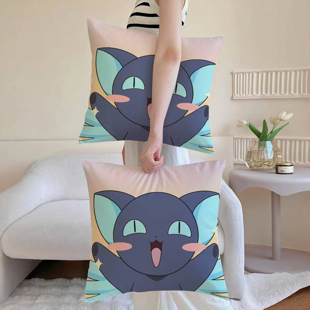 C-Cardcaptor Аниме S-Сакура Наволочка для подушки Диван и Гостиная Декоративные наволочки Пылезащитные и Клещезащитные Невидимая молния