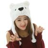 Neck Warmer Plush Moving Hat Animal Animal Hat Headgear Bomber Hat Animal Earflap Hat  Christmas