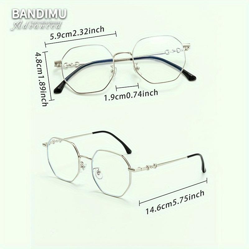 2 ШТ. Новые модные мужские и женские очки с плоскими линзами, роскошные, модные, ретро, металлическая оправа, популярные, для уличной фотографии, для повседневной носки