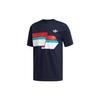 Originals Ripple Tee With Colorblock Print Men Tops Navy FM1548