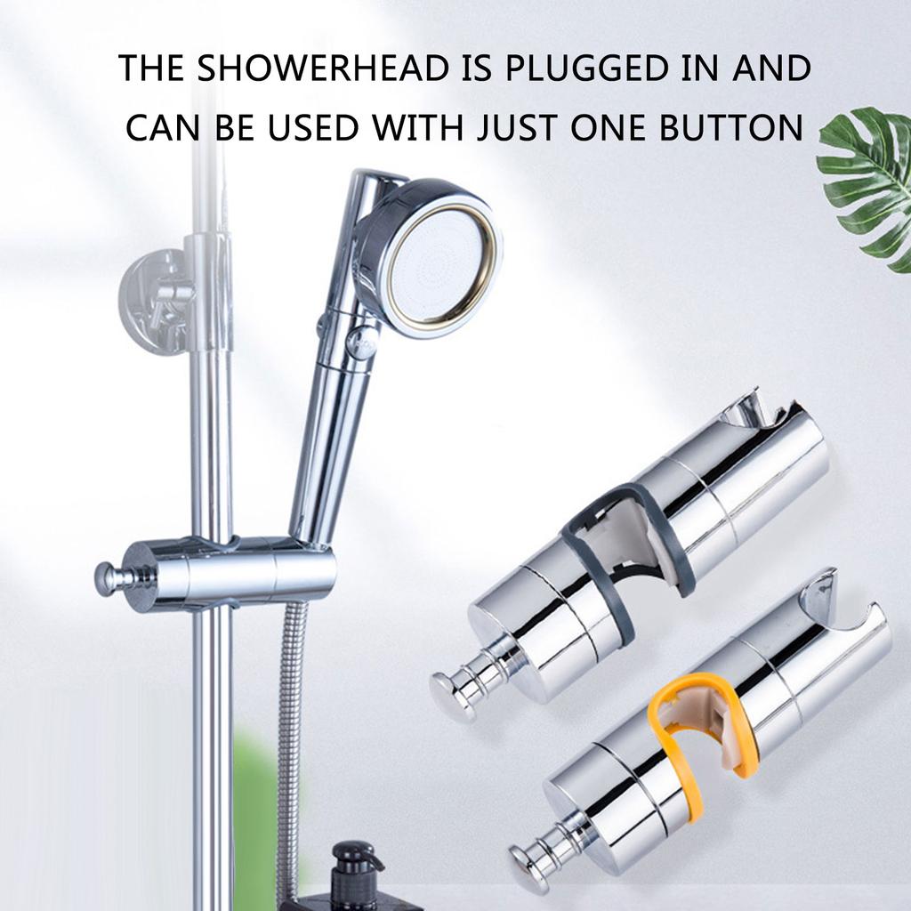 Universal Shower Head Holder Rotatable Bracket Adjustable Handheld Shower Bracket Easy Installation Shower Spray Holder