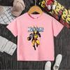 Police Wolverine Logan Cartoon Animation Fashion 2026 Summer Children's T-shirt  Cotton Cartoon Sports Top
