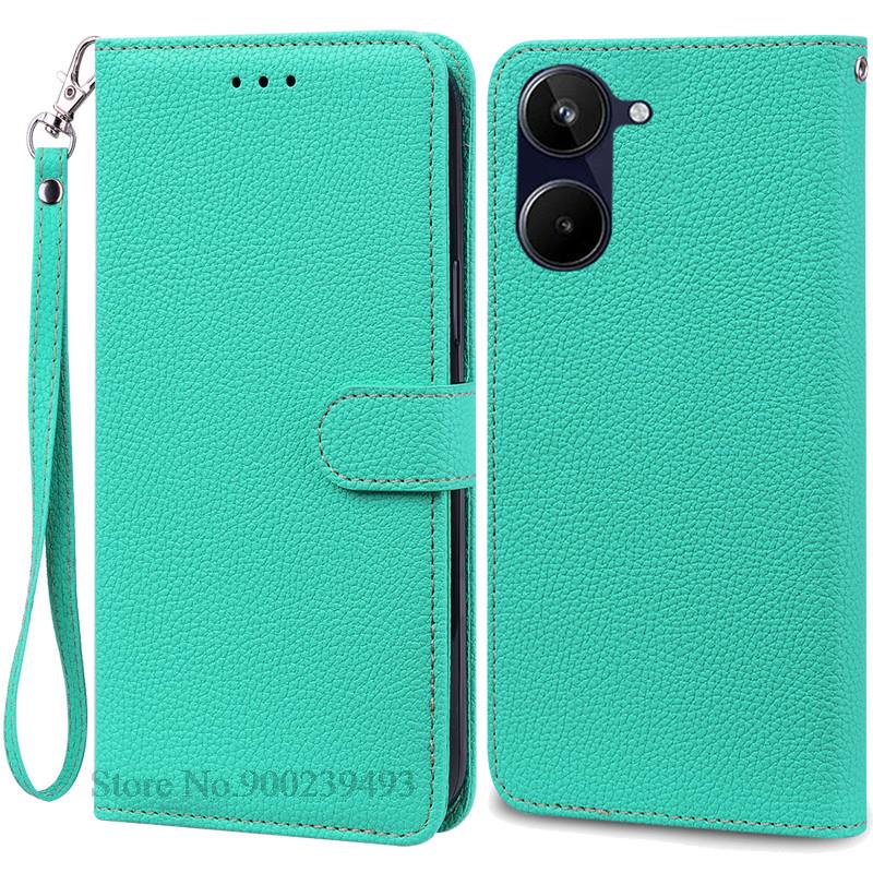 Для Realme 10 4G Чехол Мягкий Силиконовый Чехол-Кошелек Флип Чехол Для OPPO Realme 10 Чехол Realme 10 Pro Plus Чехол для Телефона Coque Fundas Shell