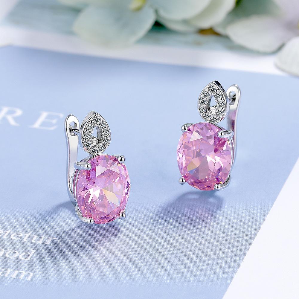 Lindon Fashion Copper Alloy Zircon Jewellery Drop Earrings For Women Wedding Party Gifts