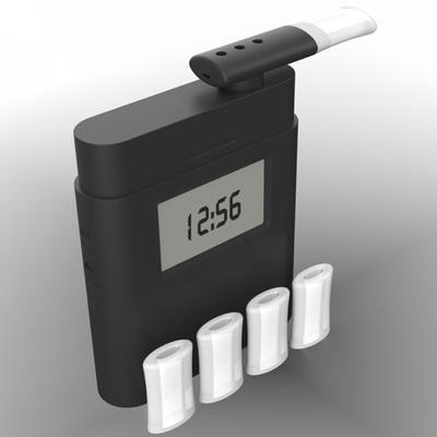 Портативный портативный цифровой тестер алкоголя в выдыхаемом воздухе, анализатор-детектор, алкотестер