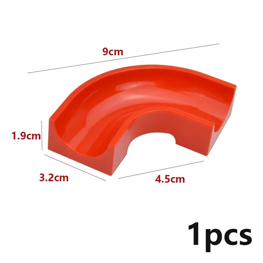 Большой размер слайд гоночный трек мяч кирпич крупный строительный блок воронка слайд лабиринт аксессуары детские игрушки совместимые Duploes