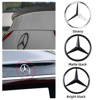 ДЛЯ Звездных Наклеек Эмблема На Задний Багажник Автомобиля Для Mercedes Benz S320 W164 W203 W204 W168 C180 E320 A200 GLE GLS CLS GLC CLA GLA GLK